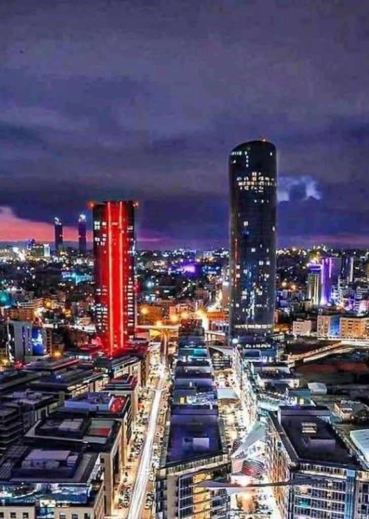 jordan at night